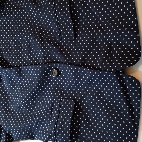 JCrew Polka Dot Regeant Navy Blazer - Picture 7 of 12
